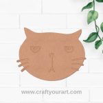 Cat Pre Marked MDF Design 10