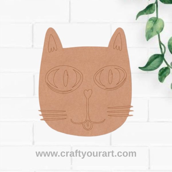 Cat Pre Marked MDF Design 15