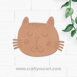 Cat Pre Marked MDF Design 16
