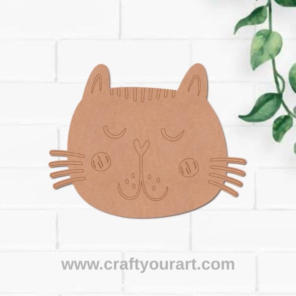 Cat Pre Marked MDF Design 16