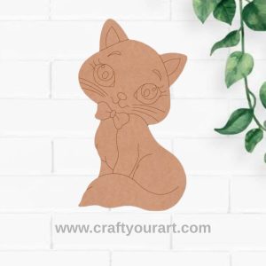 Cat Pre Marked MDF Design 21