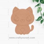Cat Pre Marked MDF Design 25