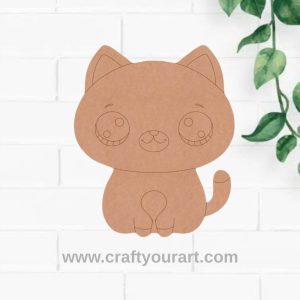 Cat Pre Marked MDF Design 25