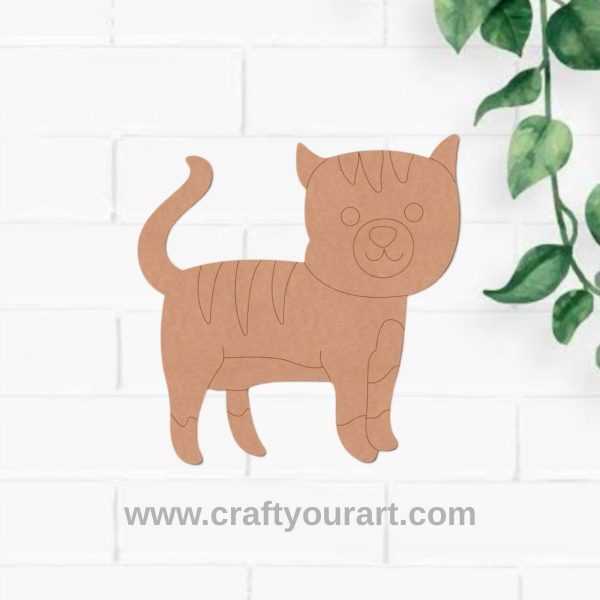 Cat Pre Marked MDF Design 3