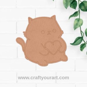 Cat Pre Marked MDF Design 6