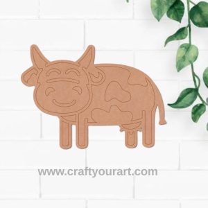Cow Pre Marked MDF Design 1