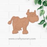Cow Pre Marked MDF Design 2