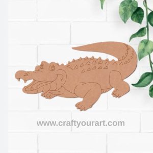 Crocodile Pre Marked MDF Design 1