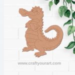 Crocodile Pre Marked MDF Design 5