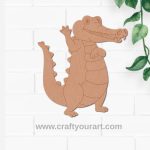 Crocodile Pre Marked MDF Design 6