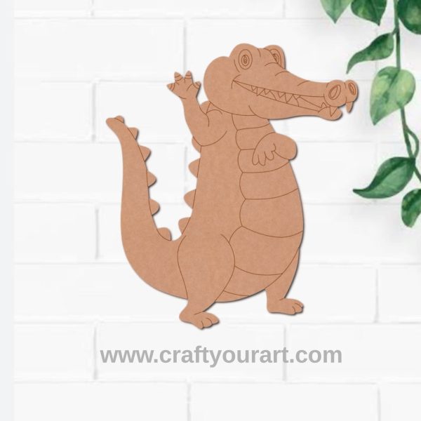 Crocodile Pre Marked MDF Design 6