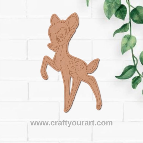 Deer Pre Marked MDF Design 2