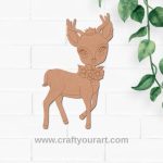 Deer Pre Marked MDF Design 4