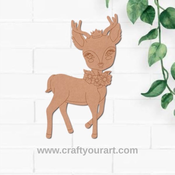 Deer Pre Marked MDF Design 4