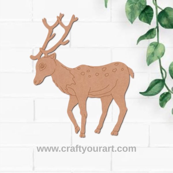 Deer Pre Marked MDF Design 6
