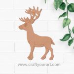 Deer Pre Marked MDF Design 8