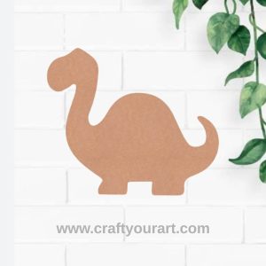 Dinosaur Cutout MDF Design 2
