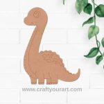 Dinosaur Pre Marked MDF Design 1