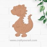 Dinosaur Pre Marked MDF Design 13