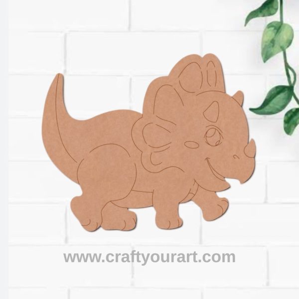 Dinosaur Pre Marked MDF Design 19