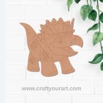Dinosaur Pre Marked MDF Design 2