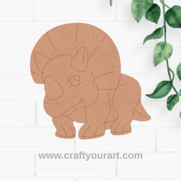 Dinosaur Pre Marked MDF Design 21
