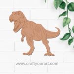 Dinosaur Pre Marked MDF Design 25