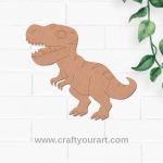 Dinosaur Pre Marked MDF Design 9
