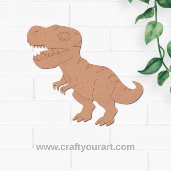 Dinosaur Pre Marked MDF Design 9