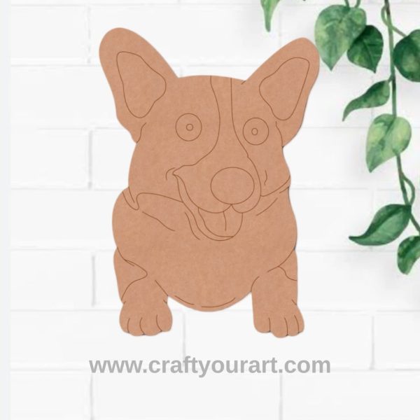 Dog Pre Marked MDF Design 1