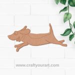 Dog Pre Marked MDF Design 10