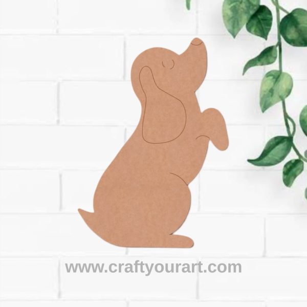 Dog Pre Marked MDF Design 11