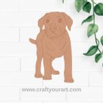 Dog Pre Marked MDF Design 13