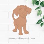 Dog Pre Marked MDF Design 15