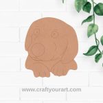 Dog Pre Marked MDF Design 16