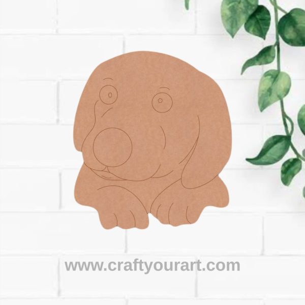 Dog Pre Marked MDF Design 16
