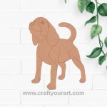Dog Pre Marked MDF Design 18