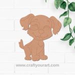 Dog Pre Marked MDF Design 19