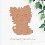 Dog Pre Marked MDF Design 2