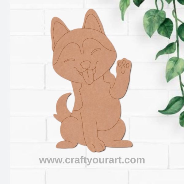 Dog Pre Marked MDF Design 20