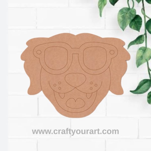 Dog Pre Marked MDF Design 26