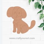 Dog Pre Marked MDF Design 27