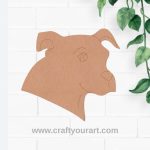 Dog Pre Marked MDF Design 28
