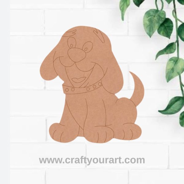 Dog Pre Marked MDF Design 29