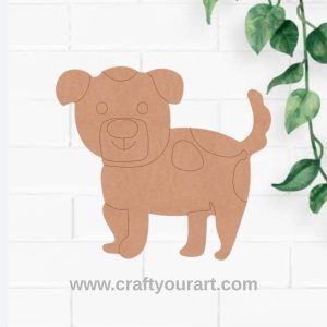 Dog Pre Marked MDF Design 3