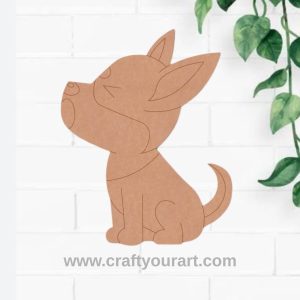 Dog Pre Marked MDF Design 30