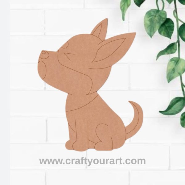 Dog Pre Marked MDF Design 30