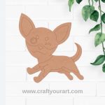 Dog Pre Marked MDF Design 33