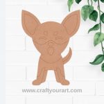 Dog Pre Marked MDF Design 34