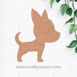 Dog Pre Marked MDF Design 35